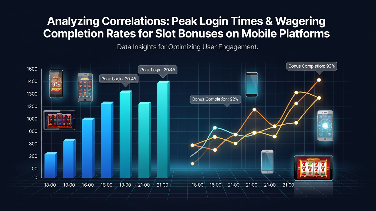 Mobile slot gameplay interface showing login timestamps and bonus progress indicators on a smartphone screen